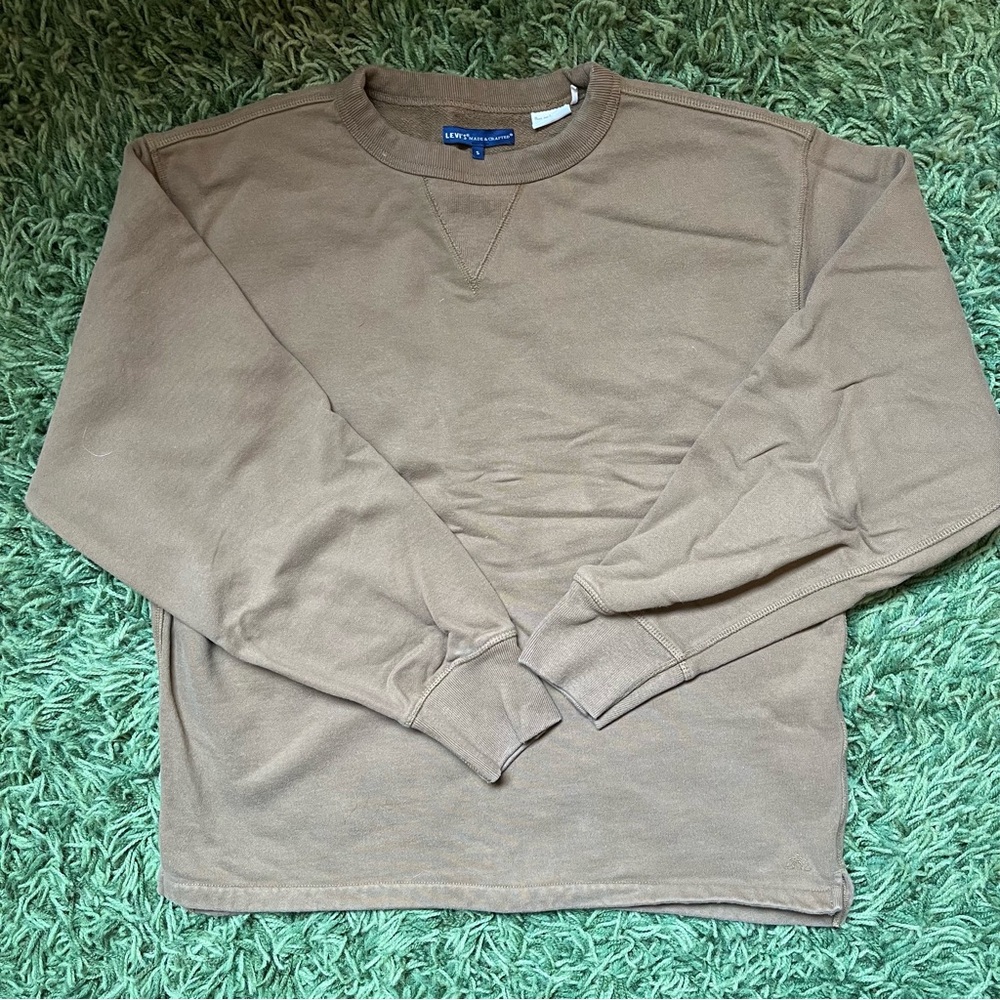 Levis Made and Crafted Crew Neck Sweatshirt